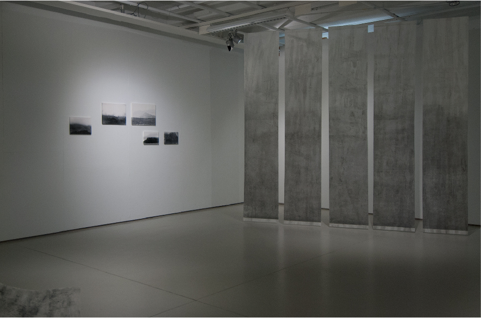 oikea maisema, näkymä Galleria Koneesta 2017, Irma Tonteri